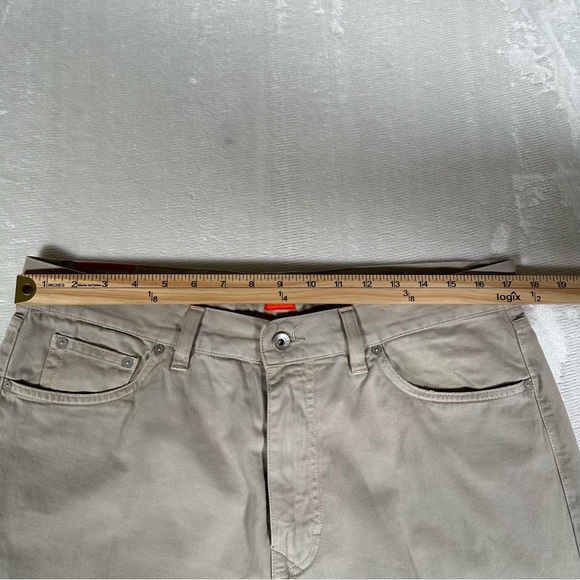 Hugo Boss Jeans Men Size W36 L32 Gray Orange Label Straight Legs 100% Cotton - Picture 3 of 12